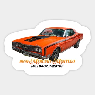 1969 Mercury Montego MX 2 Door Hardtop Sticker